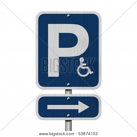 Handicap Parking Sign