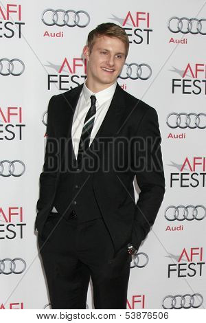 LOS ANGELES - NOV 12:  Alexander Ludwig at the  
