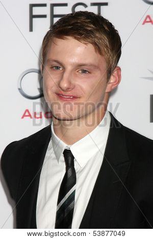LOS ANGELES - NOV 12:  Alexander Ludwig at the  