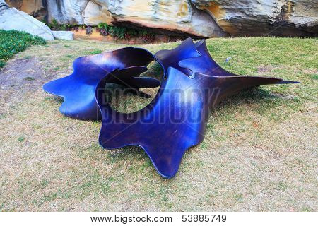 Sculpture By The Sea Exhibit At Bondi, Australia