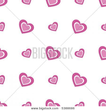 Seamless Hearts Pattern