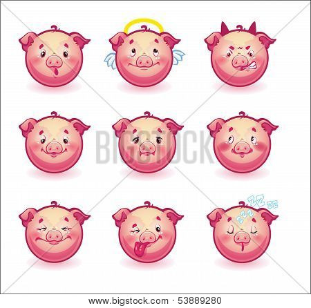 smileys pigs