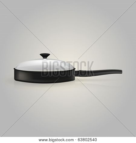 Illustration of skillet