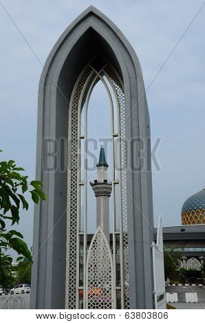 Minaret of Sultan Abdul Samad Mosque (KLIA Mosque)