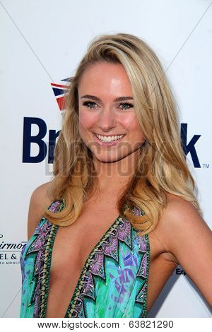 LOS ANGELES - APR 22:  Kimberley Garner at the 8th Annual BritWeek Launch Party at The British Residence on April 22, 2014 in Los Angeles, CA