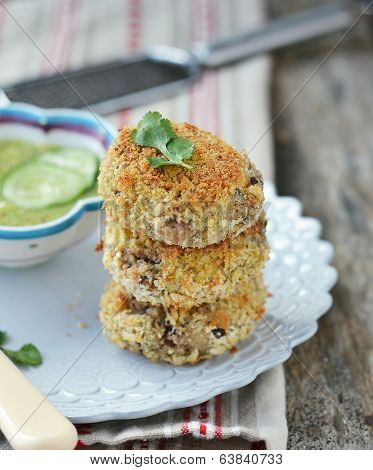 Beans Croquette