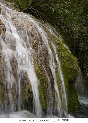 Waterfall Near The Beautiful Village Krushuna In Bulgaria