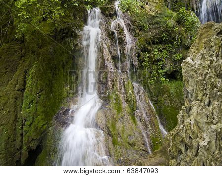 Waterfall Near The Beautiful Village Krushuna In Bulgaria