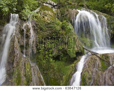 Waterfall Near The Beautiful Village Krushuna In Bulgaria