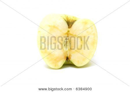 Gelbe Apple Core