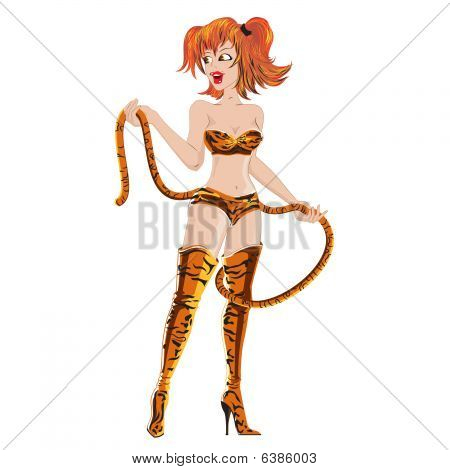 Ragazza tigre