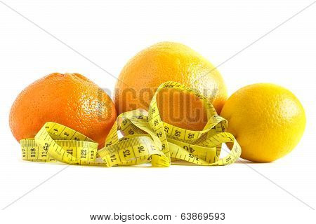 Orange, Lemon And Grapefruit