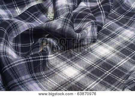 Checkered fabrick