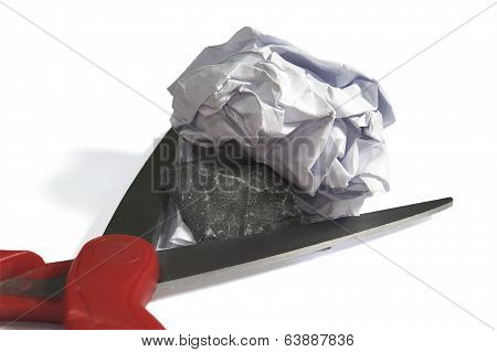 Rock, paper, and scissor