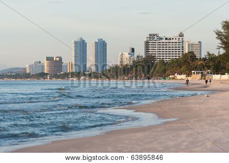 City in the sea in Thailand