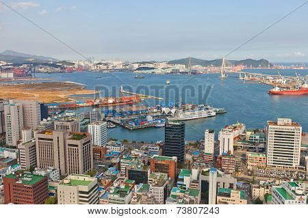 View Of Busan Port International Passenger Terminal, South Korea