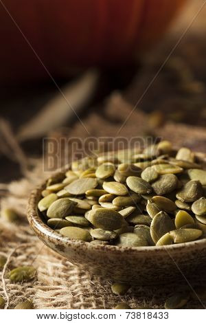 Raw Organic Pumpkin Pepita Seeds