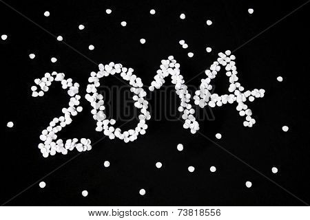 2014made of papers from paper puncher.