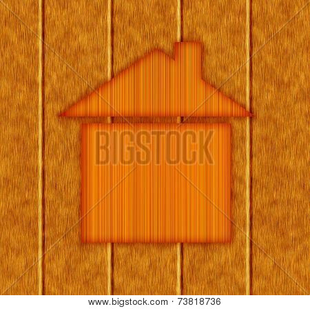 Wooden House Symbol