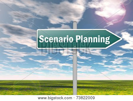 Signpost Scenario Planning