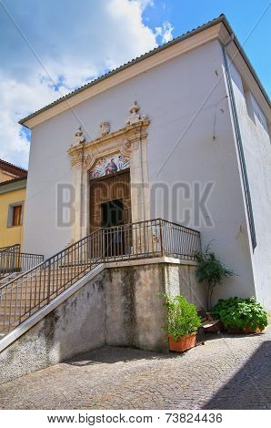 Church of Zaccaria. Brienza. Basilicata. Italy.