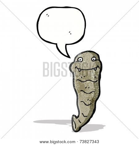 cartoon leech