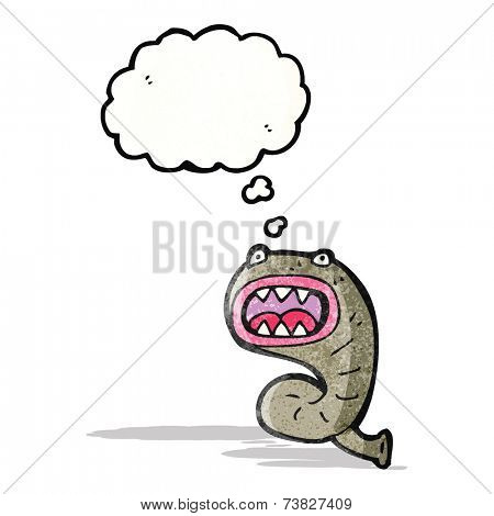 cartoon leech