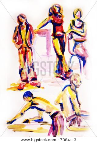 Рисование студия произведения