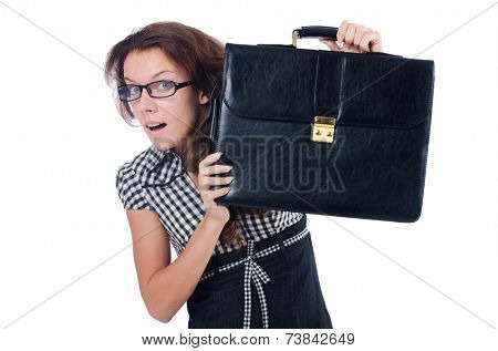 Woman businesswoman in business concept