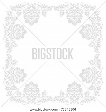 Vector abstract floral design elements