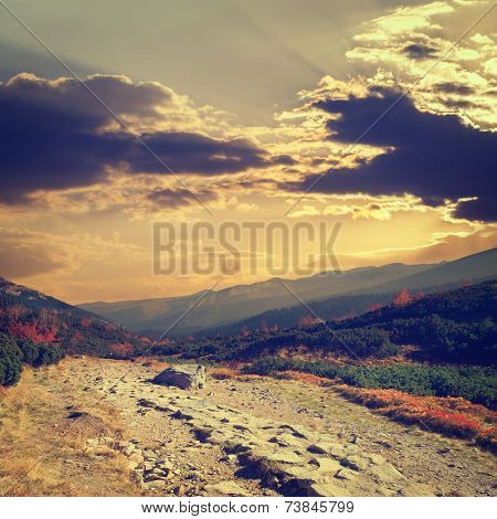 Tatra Mountains, Vintage Look