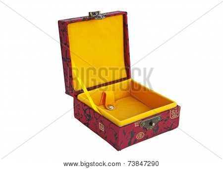 Chinese Red Open Box