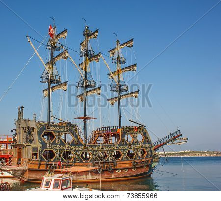 Stylized Pirate Ship