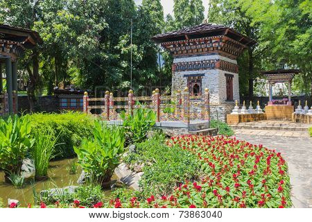 The Design Of Bhutan Bridge And Building