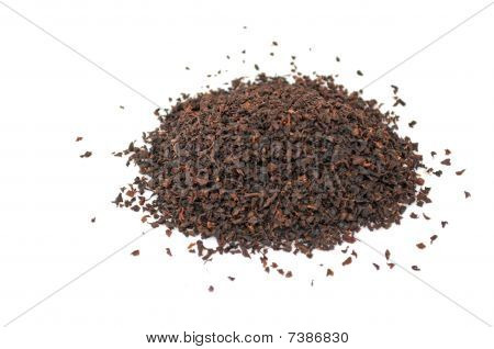 Mucchio di tè nero
