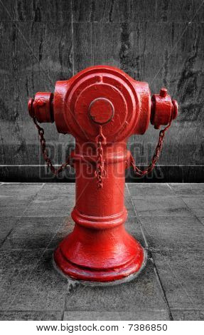 Red Fire Hydrant