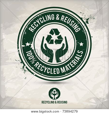 Recycling And Reusing Icon