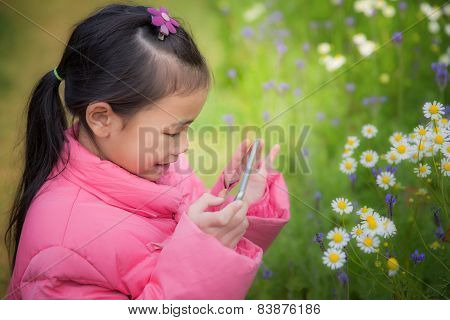 Baby Take A Photo The Nature