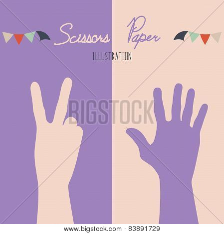 Scissor-paper