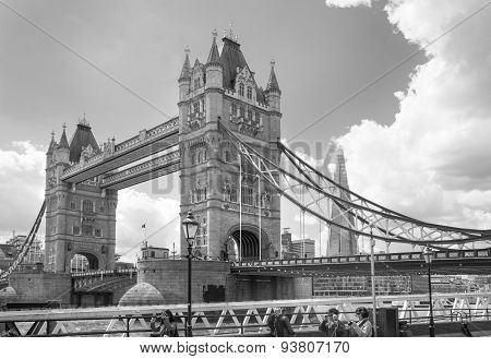 LONDON, UK - APRIL 30, 2015: Tower bridge, River Thames