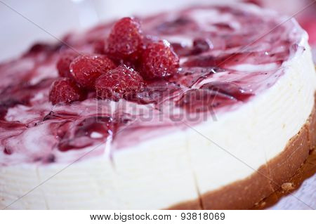 Delicious Cake With Berries