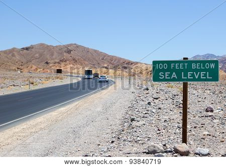Death Valley Sea Level