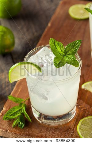 Cold Refreshing Iced Limeade