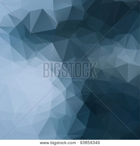 Ice low poly background