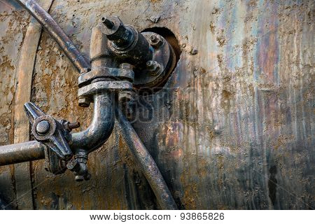 Rusty Industrial Pipe
