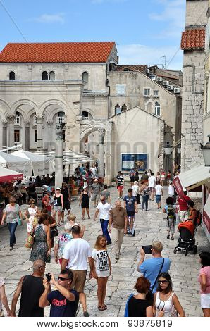 Mediterranean City Of Split, Croatia
