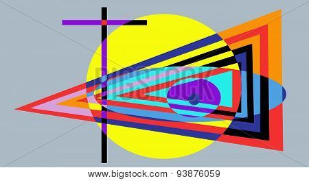 cross and eye
