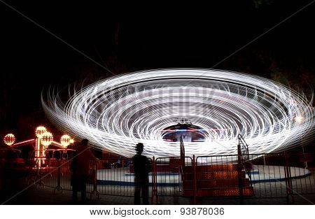 Spinnig flower
