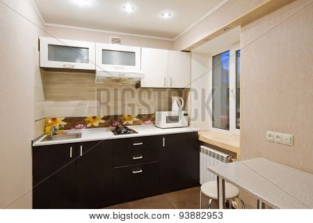 Kitchen Interior Design Architecture Stock Images