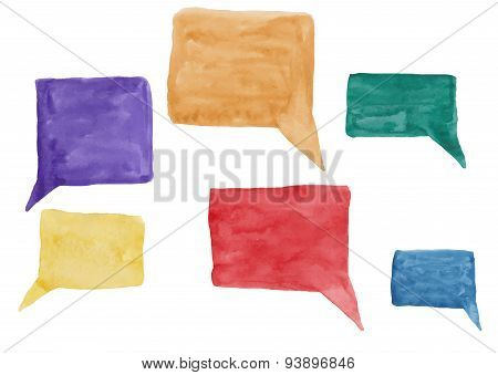 Colorful Thoughts And Dialogues In The Form Of Tiles